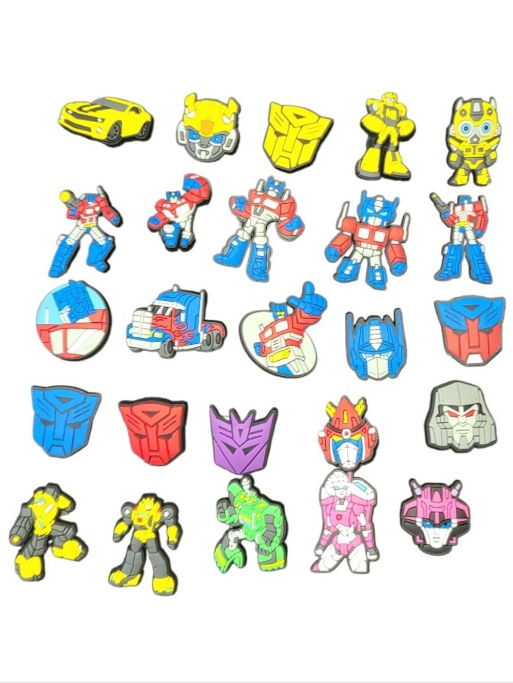 Transformers Jibits For Crocs NWOT Pack Of 25